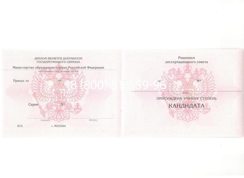 Купить Диплом кандидата наук 2010 в Нижнем Новгороде