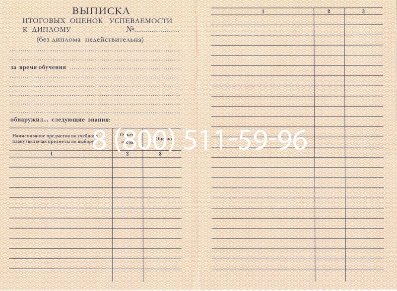 Купить Диплом ПТУ 1995-2006 годов в Нижнем Новгороде